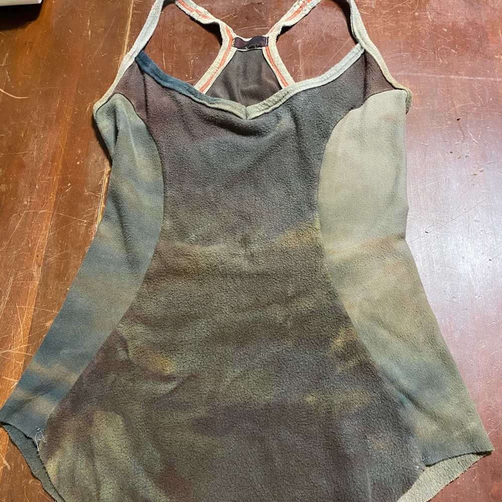 Crossfox apparel tank top in bamboo fleece size sm